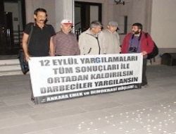 Alacakaranlıkta sessiz protesto