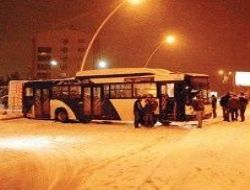 EGO Otobüsü korkuttu