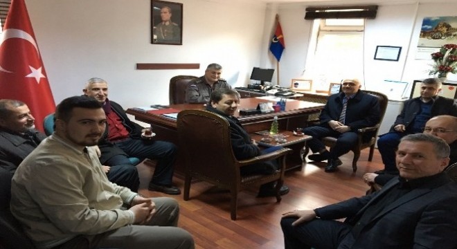 AK Partililerden Kızılcahamam’da protokol ziyareti