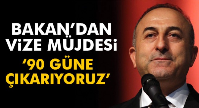 Bakan Çavuşoğlu:  Rusların Türkiye deki vizesiz kalma süresini 60 günden 90 güne çıkarıyoruz 