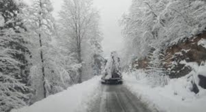 Doğu ve Karadeniz Bölgelerinde Kar Yağışı Ulaşımı Aksattı