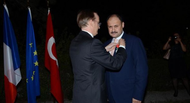 Gülpınar’a Fransız devlet nişanı