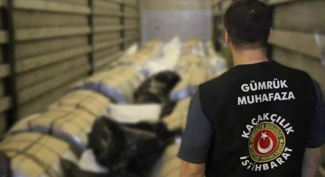 Gümrüklerde 8 ayda 202,8 milyon liralık tütün ürünü ele geçirildi