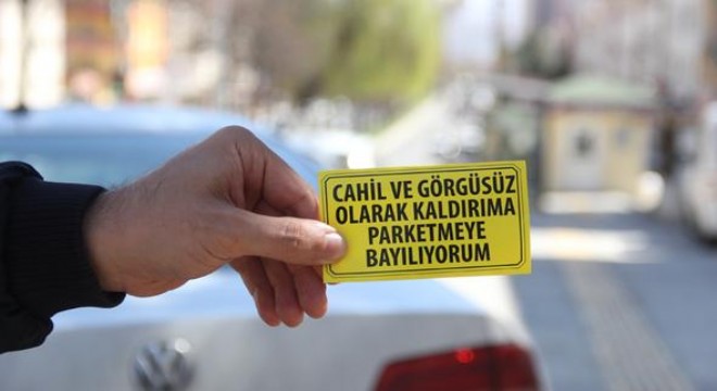Hatalı parka sticker’lı ifşa