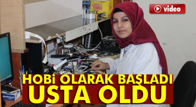 Hobi olarak başladı usta oldu