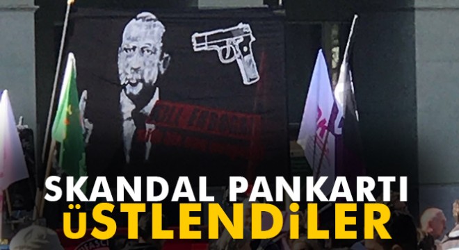İsviçre’deki alçak pankartı bakın kim açmış!