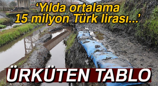 Karadere de ürküten tablo