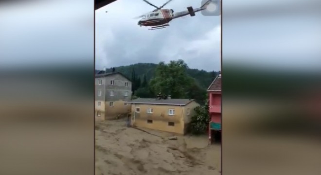 Sinop, Kastamonu ve Bartın da tahliye çalışmaları devam ediyor