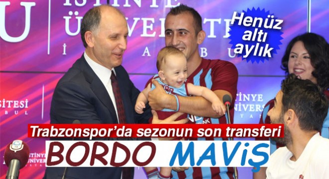 Trabzonspor, Bordo Maviş’i renklerine bağladı